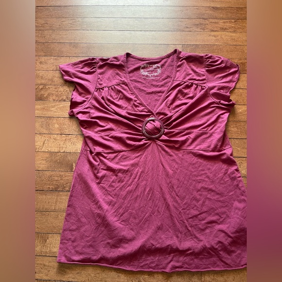 Short sleeve casual blouses and skirt bundle size XL - Picture 5 of 9